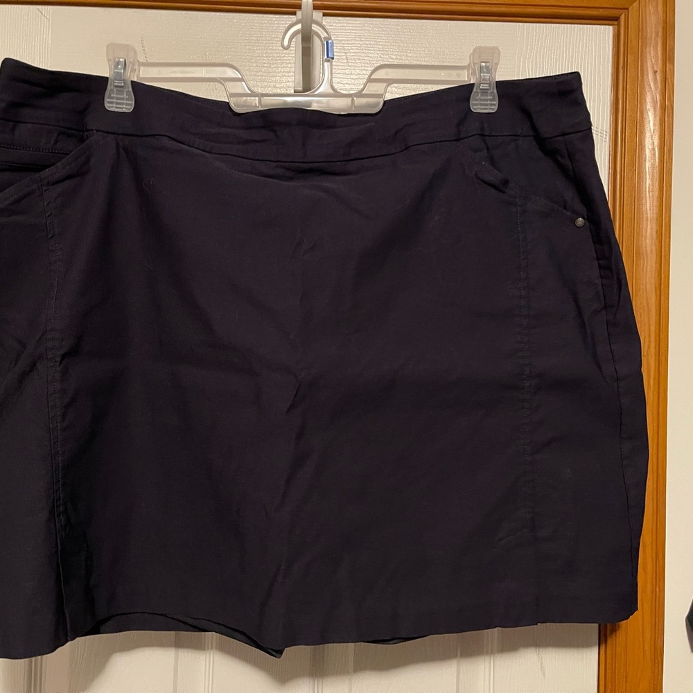 💜 Tribal Navy Straight Skort 3X